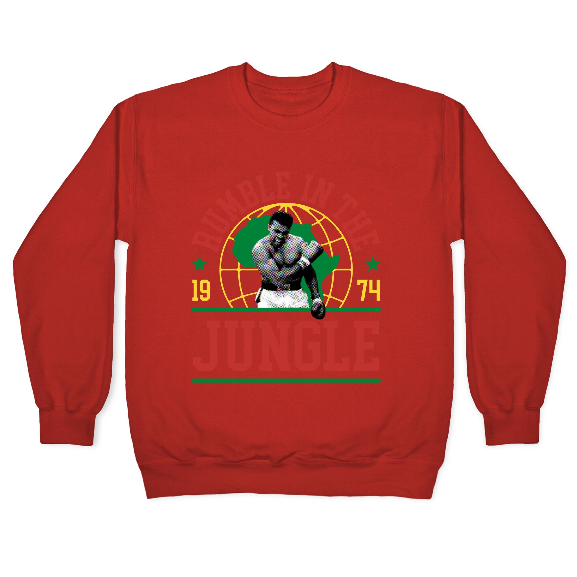 Rumble in the Jungle Crewneck Sweatshirt
